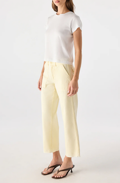 Amo Denim Easy Army Slouch Pant - relaxed army slouch trousers back view