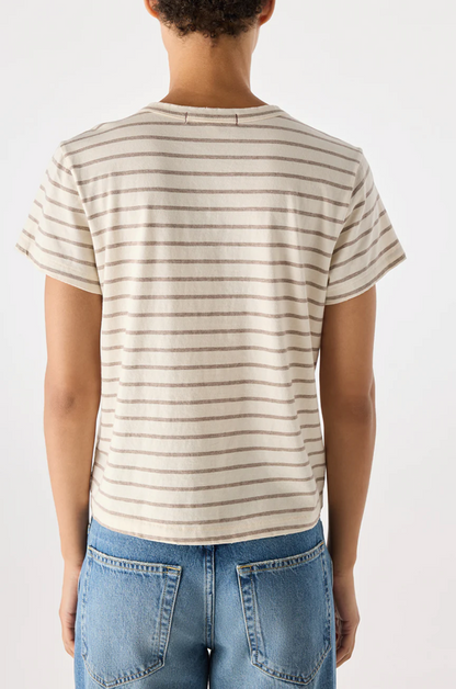 Amo Denim Lovey Tee - classic relaxed tee back view