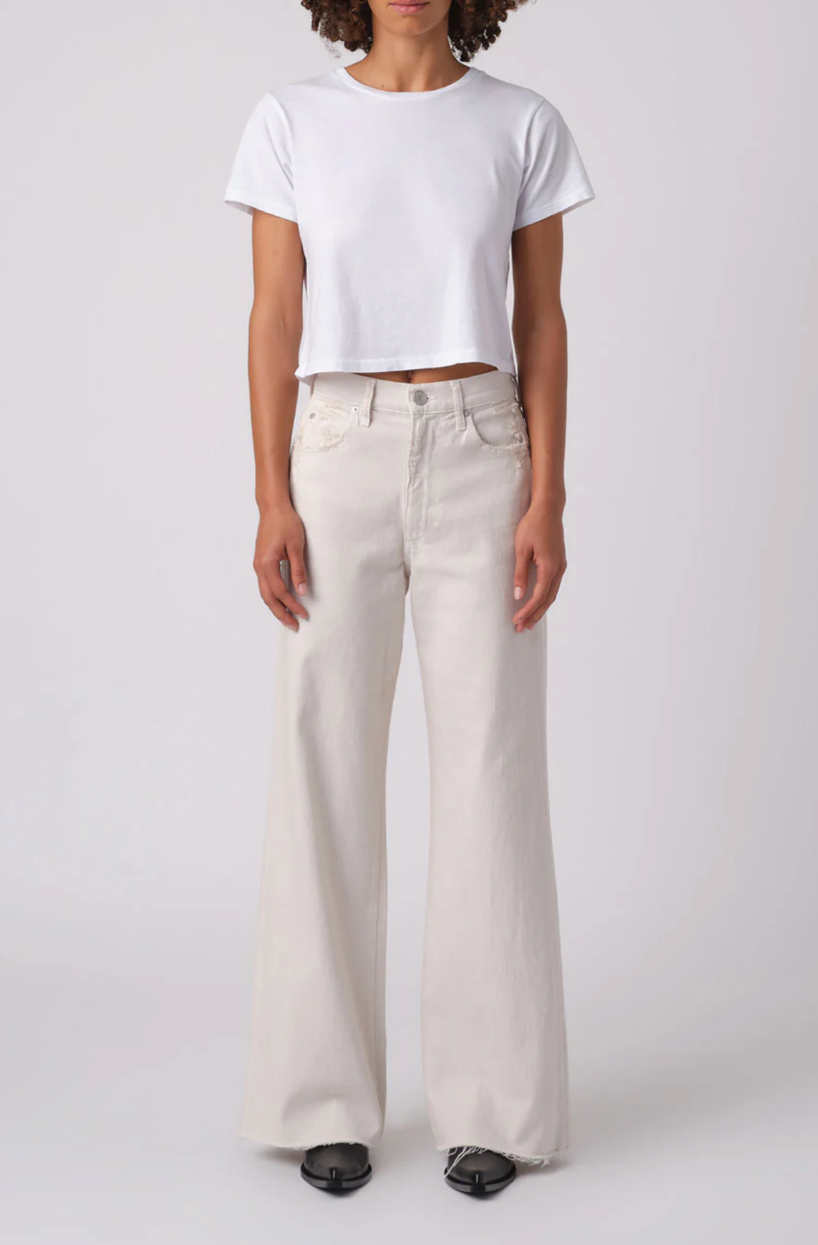 Amo Denim Frida Denim - straight-leg denim jeans front view