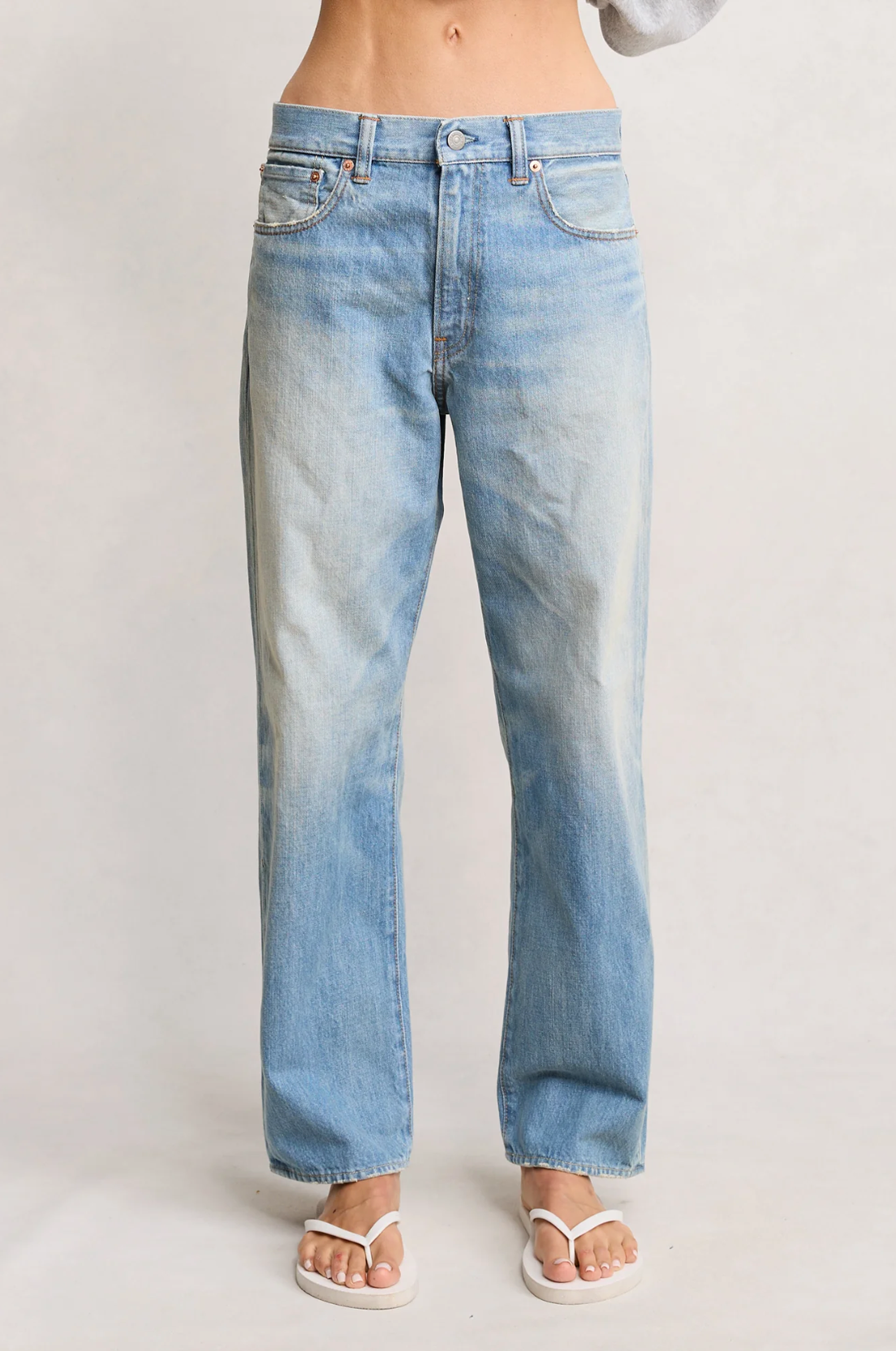 Denimist Lucy Boyfriend Jean - relaxed boyfriend fit denim jean back view