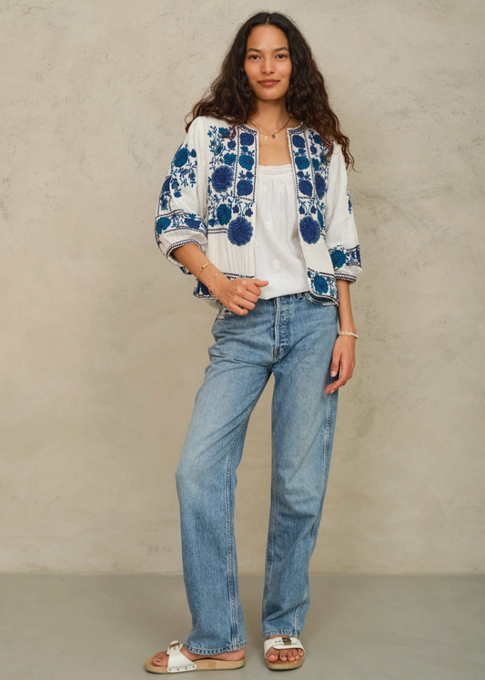 GRETA EMBROIDERED JACKET