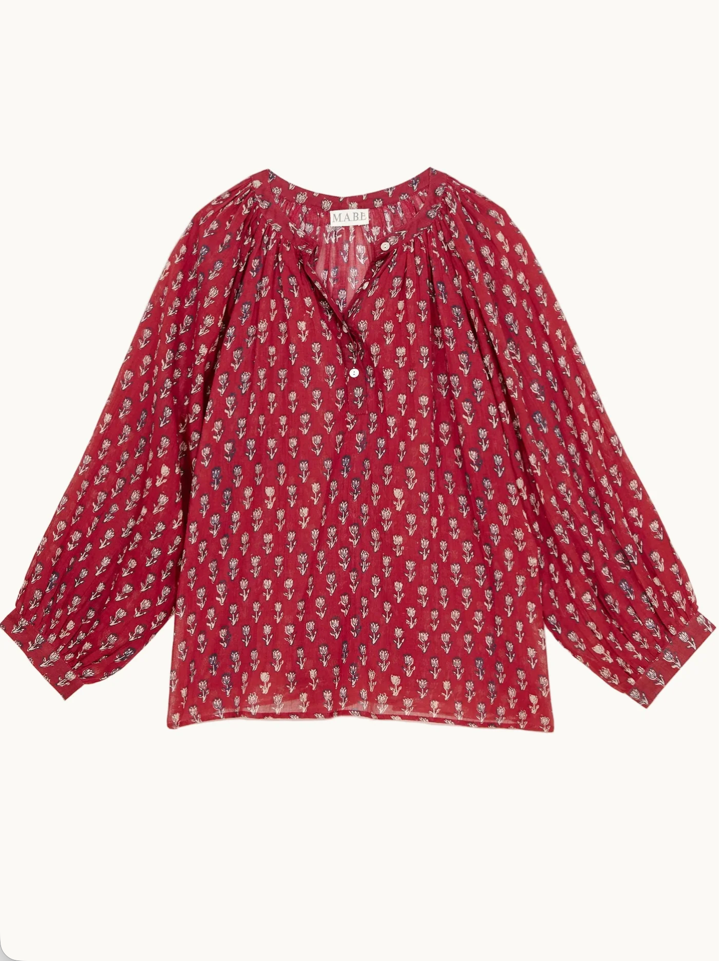 Mabe Ari Long Sleeve Top - relaxed long sleeve top lifestyle view