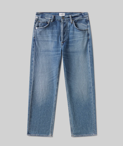 Citizen of Humanity Winslow Denim - high-rise wide-leg denim trouser front view