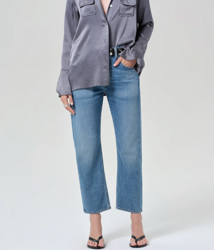 Citizen of Humanity Winslow Denim - high-rise wide-leg denim trouser lifestyle view