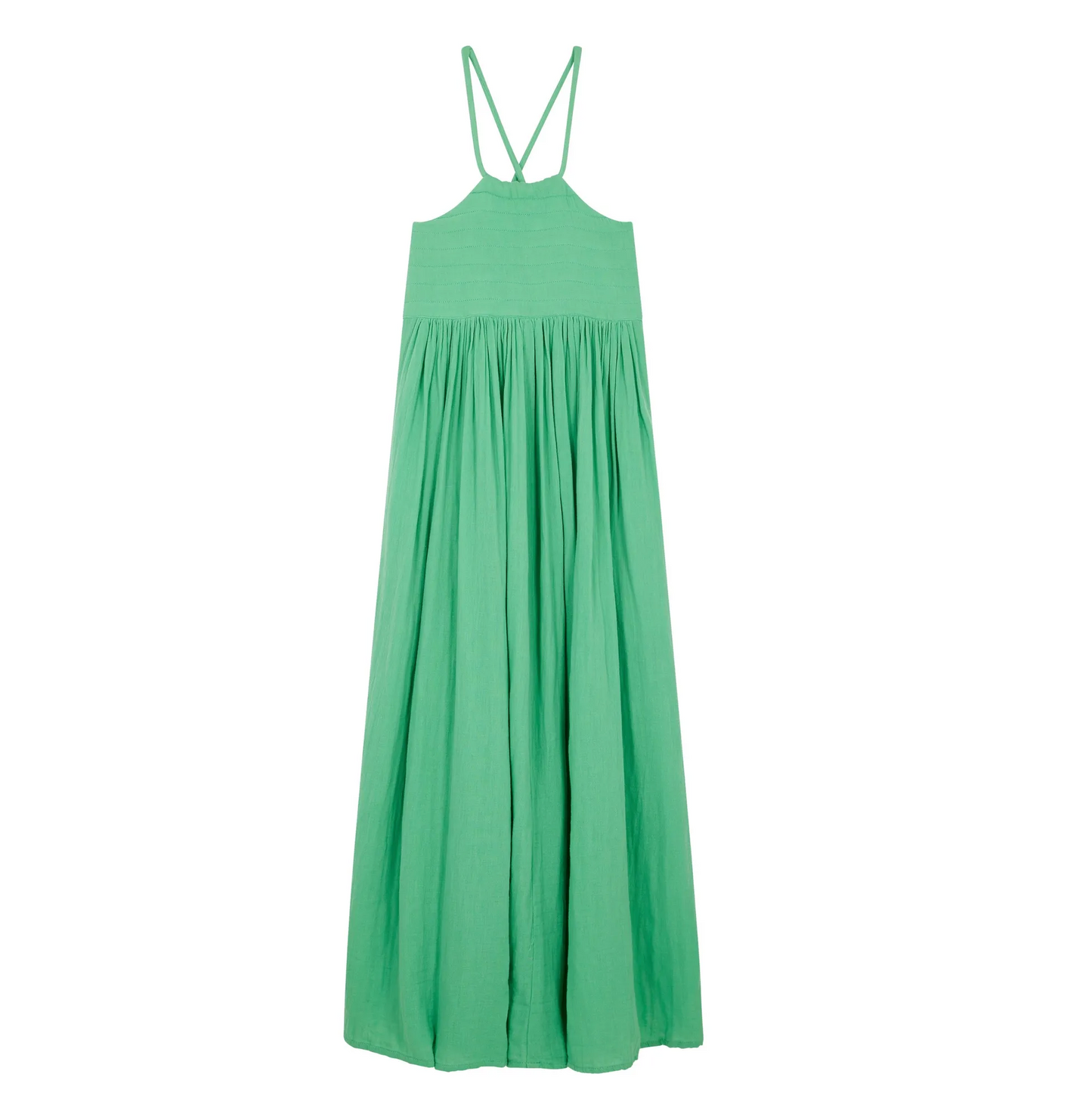 Leon & Harper Romee Dress - printed midi dress back view
