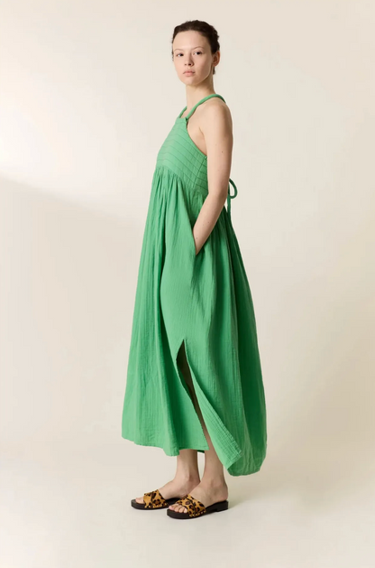 Leon & Harper Romee Dress - printed midi dress side view