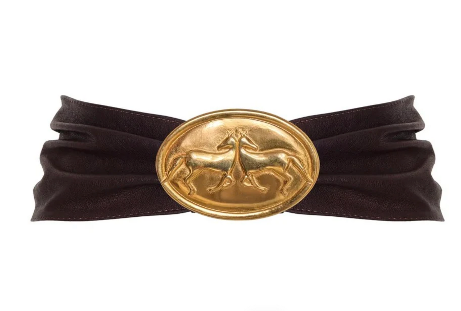 Juan de Dios Galope Leather Belt - handcrafted leather belt front view