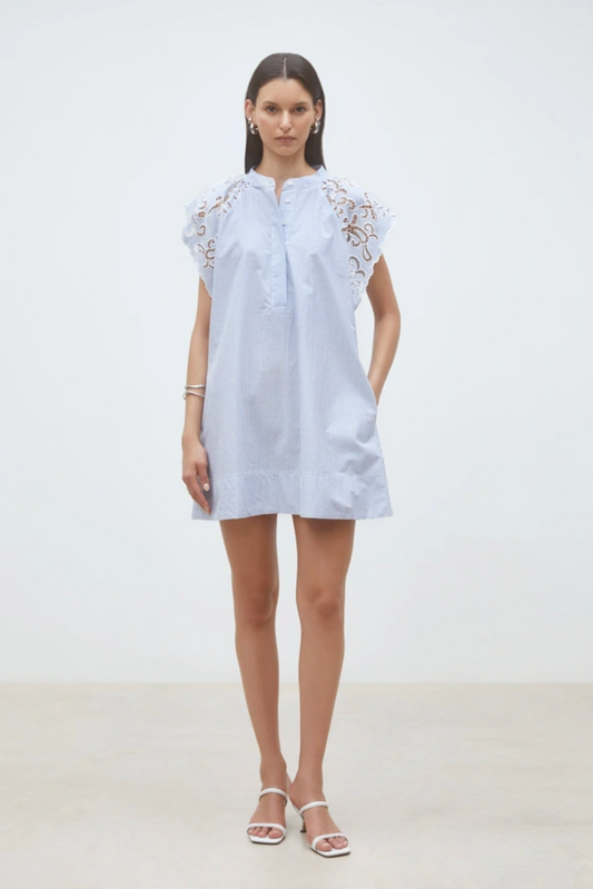 Suncoo Cidji Mini Dress - printed mini dress front view