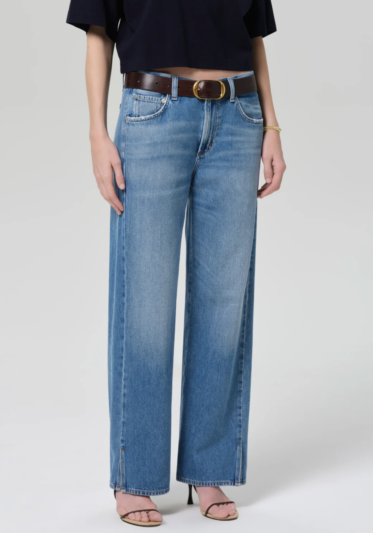 Citizen of Humanity Track Jean - relaxed track-style denim jean back view