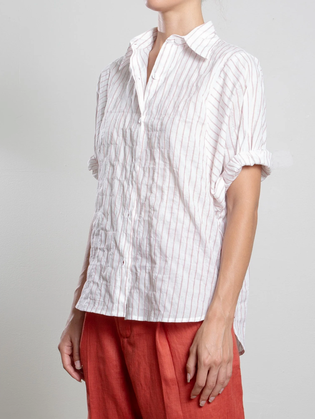 Pharaoh Claude Shirt - relaxed linen shirt back view