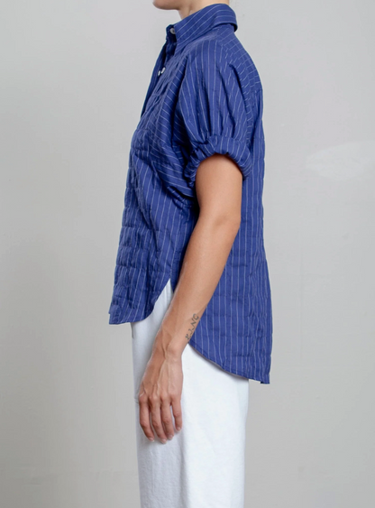 Pharaoh Claude Shirt - relaxed linen shirt side view