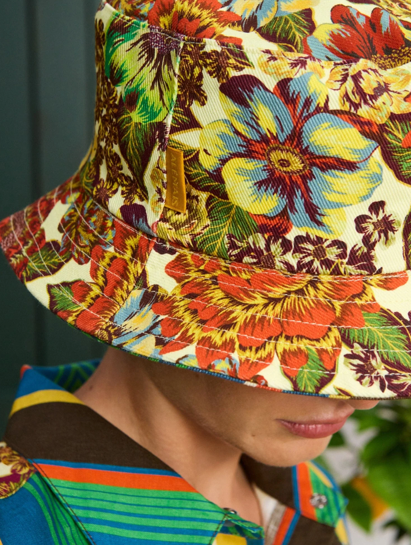 Hiptique Charlie Reversible Hat - reversible sun hat back view