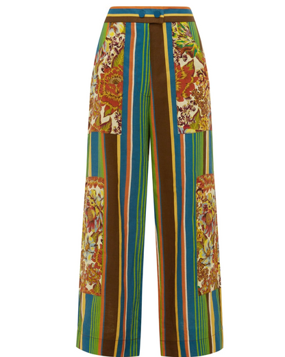 Hiptique Charlie Pant - relaxed wide-leg pant side view