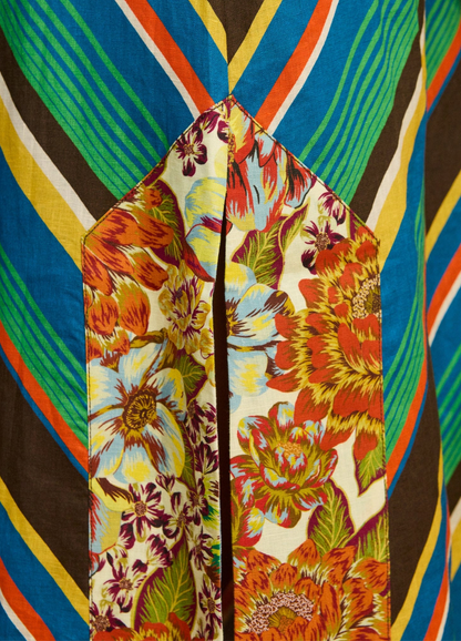 Hiptique Charlie Day Dress - breezy midi day dress detail view