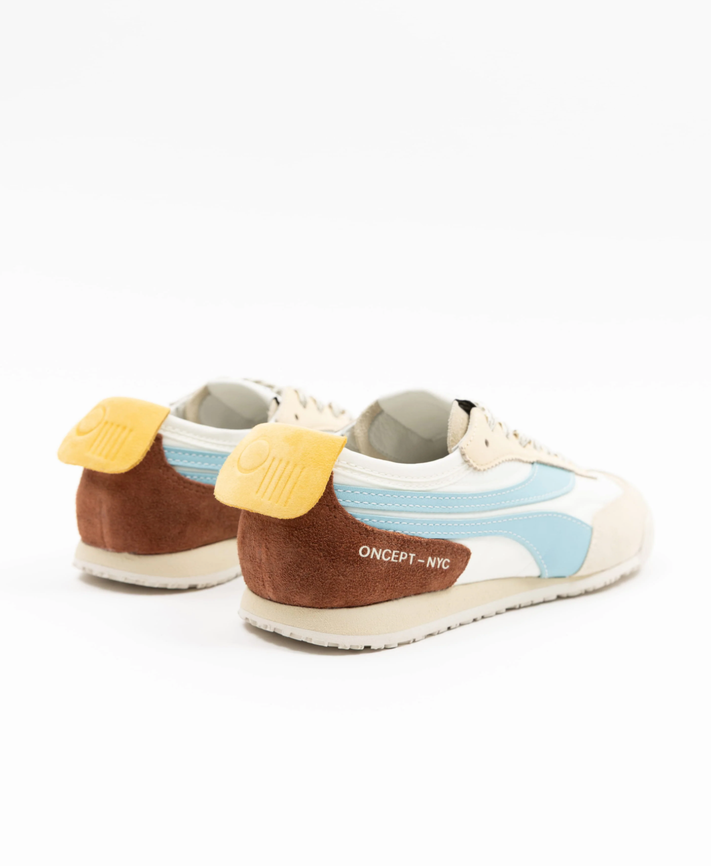 Oncept Reno Coast Sneakers - leather lace-up sneaker back view