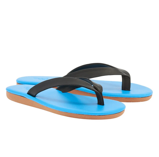 Ancient Greek Sandal Saionara Sandal - leather ankle-tie sandal top view