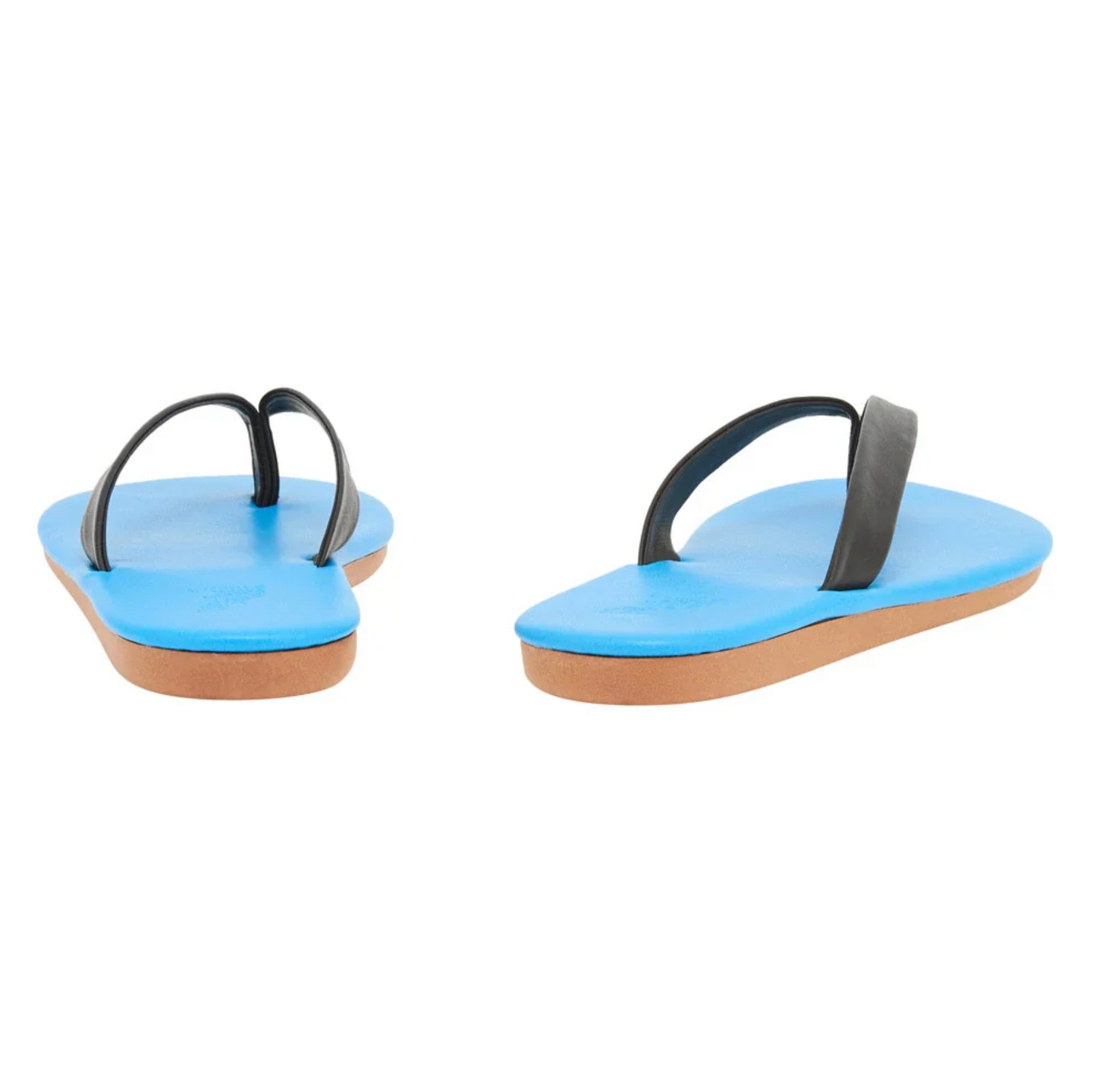 Ancient Greek Sandal Saionara Sandal - leather ankle-tie sandal side view