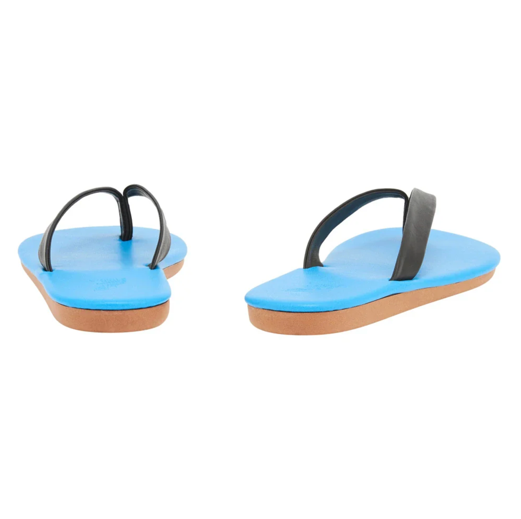 Ancient Greek Sandal Saionara Sandal - leather ankle-tie sandal side view