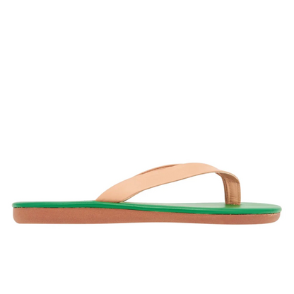 Ancient Greek Sandal Saionara Sandal - leather ankle-tie sandal back view