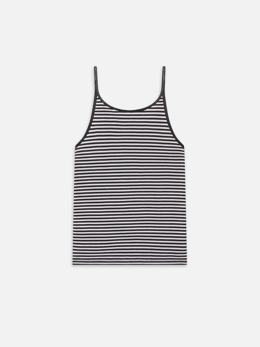 FRAME The Trim Tank Cream Stripe - Tops available now