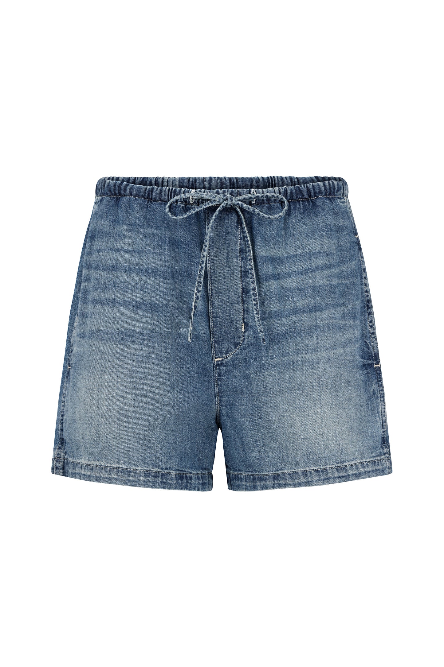 AMO Denim Simone Short Swell - short available at Hiptique boutique in Woodland Hills California