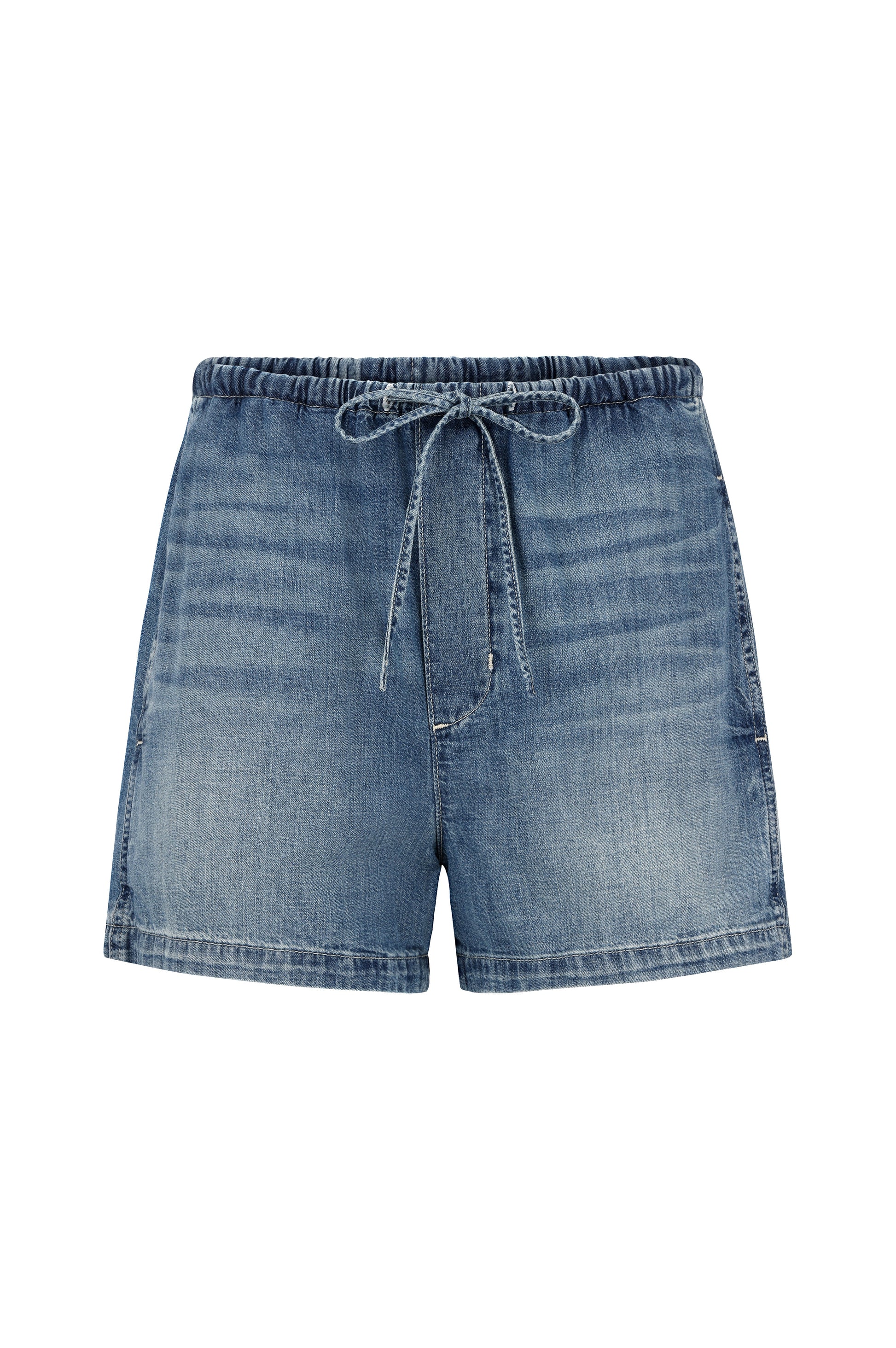 AMO Denim Simone Short Swell - short available at Hiptique boutique in Woodland Hills California