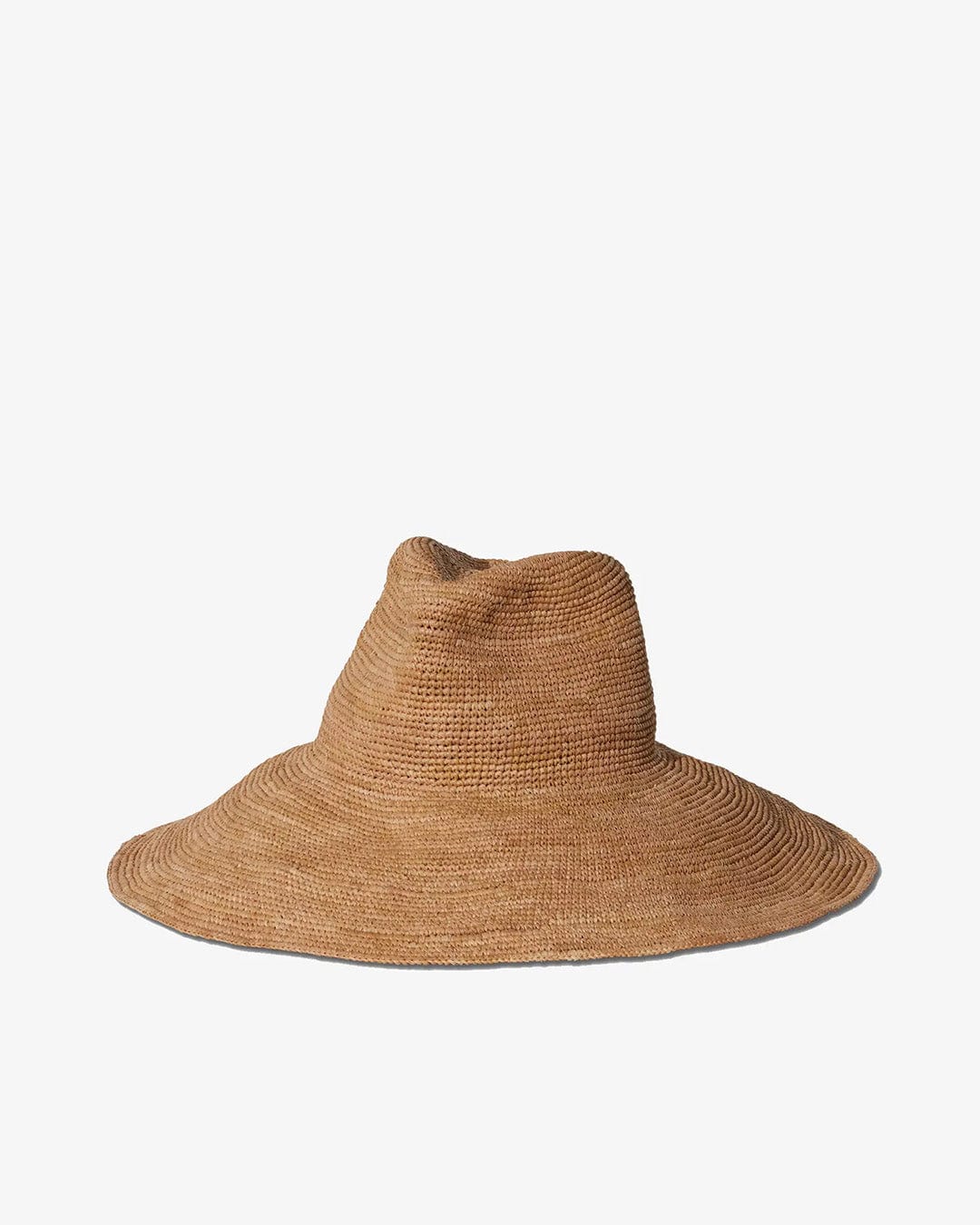 Janessa Leone Waverly Hat Sand - women's packable wide-brim raffia straw hat available at Hiptique boutique in Woodland Hills California