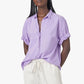 The channing shirt is a short sleeve button up. This is a great casual shirt for a day in Malibu.   100% Cotton  Made in LA